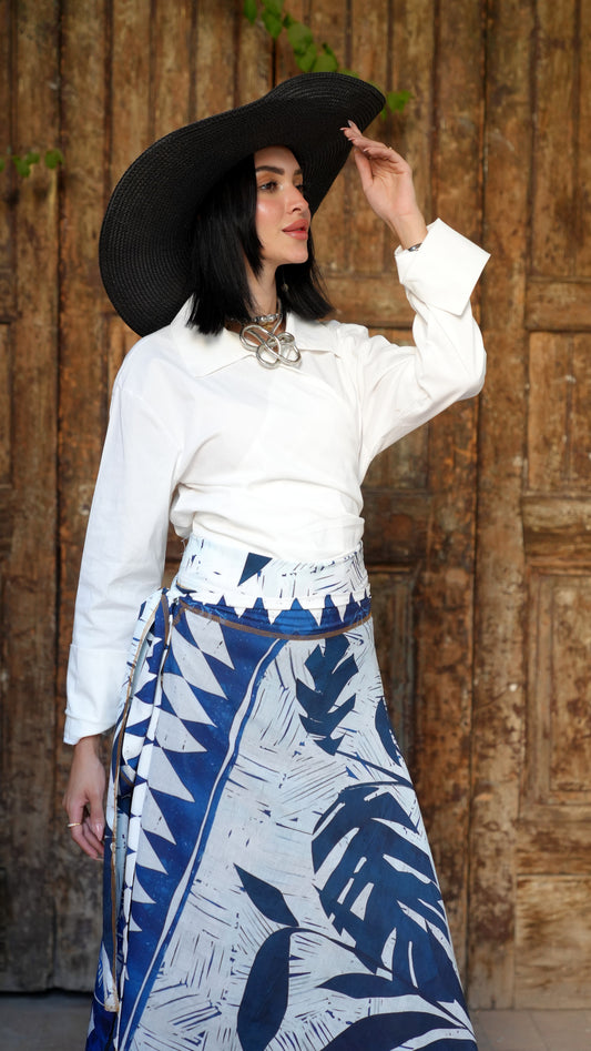Terracotta Tide skirt