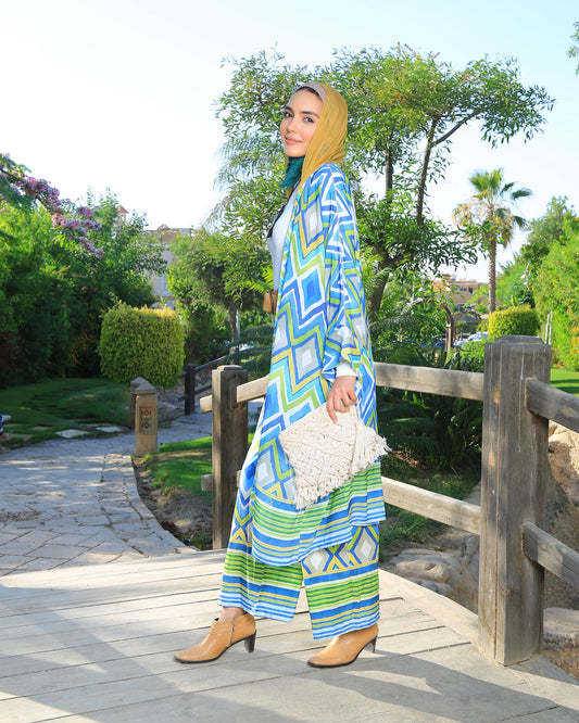 The Zigzag kimono