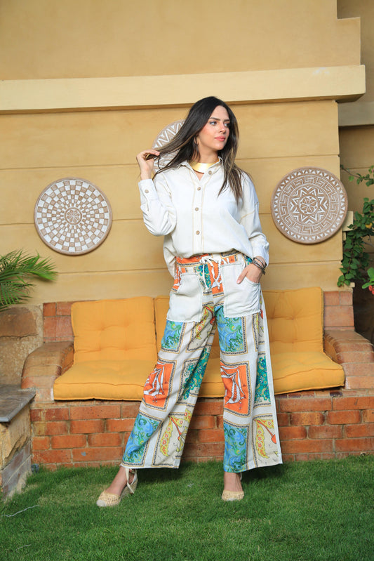 floral pants