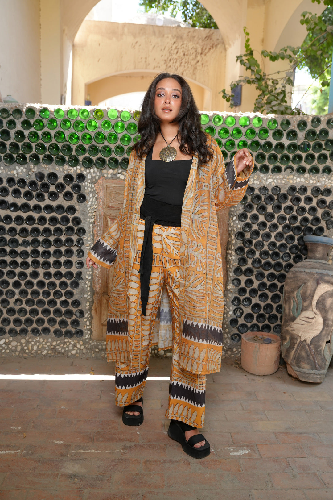 desert clay kimono